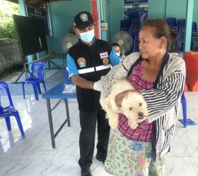 โครงการฉีดวัคซีนป้องกันโรคพิสุนัขบ้า ประจำปี 2566