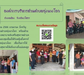 มอบชุดเยี่ยมให้กับหญิงตั้งครรภ์และหลังคลอดตำบลทุ่งนางโอก   