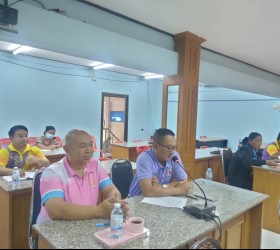 การประชุมศูนย์ปฏิบัติการป้องกันและลดอุบัติเหตุทางถนนช่วงเทศกาลสงกรานต์ พ.ศ. 2568
